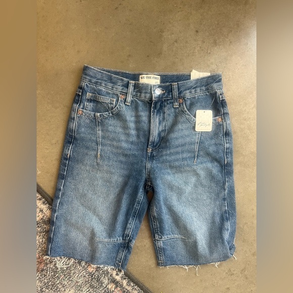 Free people ghost town long shorts nwt size 25 - Picture 2 of 2